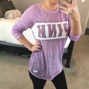 Victoria’s Secret pink quarter length tee